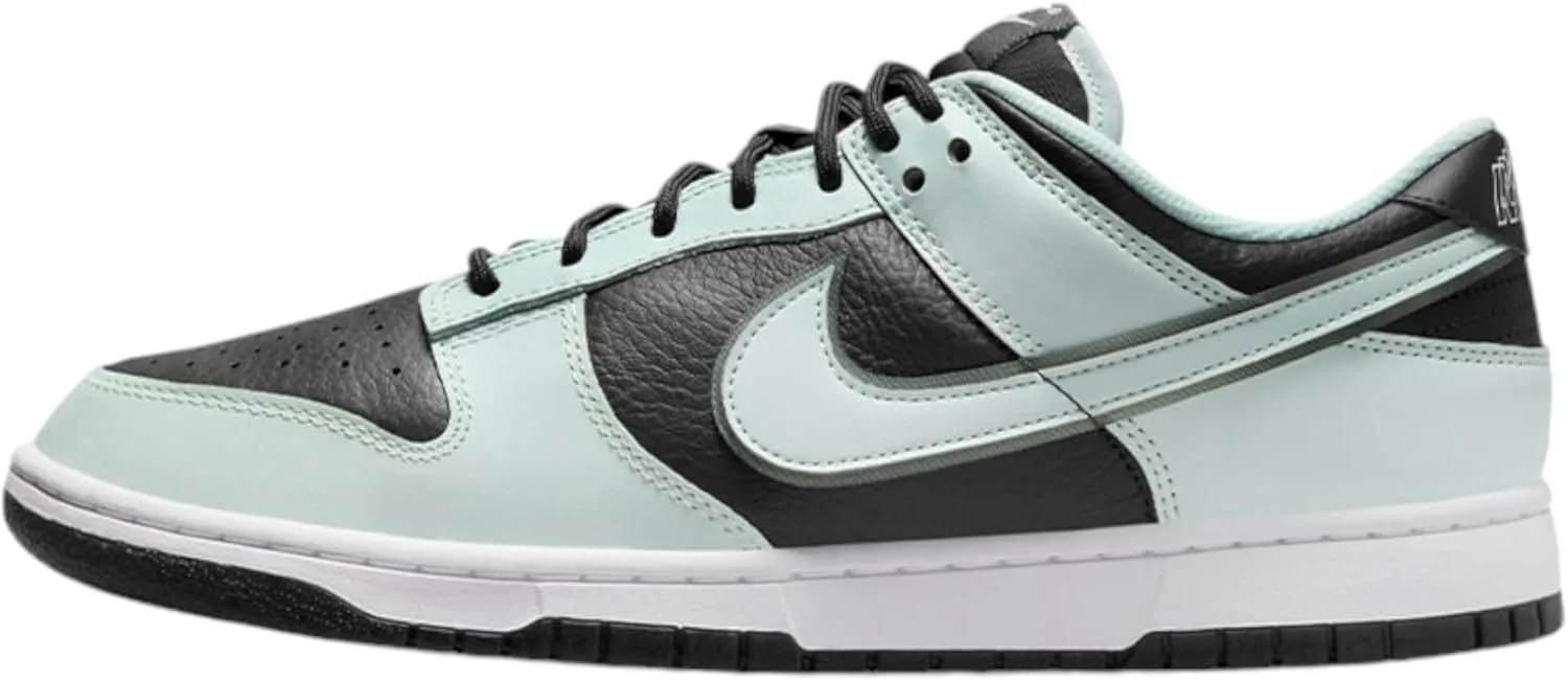 Nike Dunk Low Retro Premium Men's Shoes (FZ1670-001, Dark Smoke Grey/White/Barely Green)