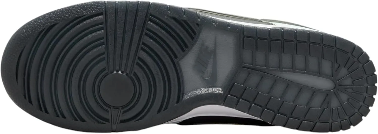 Nike Dunk Low Retro Premium Men's Shoes (FZ1670-001, Dark Smoke Grey/White/Barely Green)