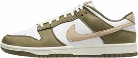 Nike Dunk Low Retro Premium Men's Shoes (FQ8250-200, Medium Olive/Summit White/Sail/Hemp) Size 15