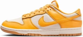 Nike Dunk Low Retro Premium Men's Shoes (HF4867-739, University Gold/Coconut Milk/Gum Light Brown/Unive) Size 12