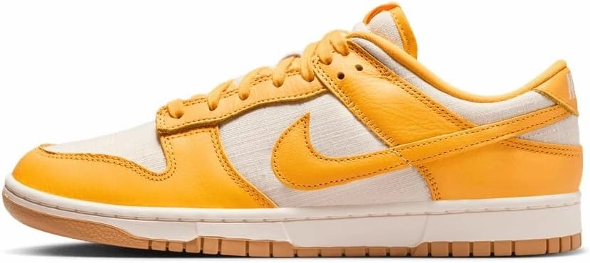 Nike Dunk Low Retro Premium Men's Shoes (HF4867-739, University Gold/Coconut Milk/Gum Light Brown/Unive) Size 12