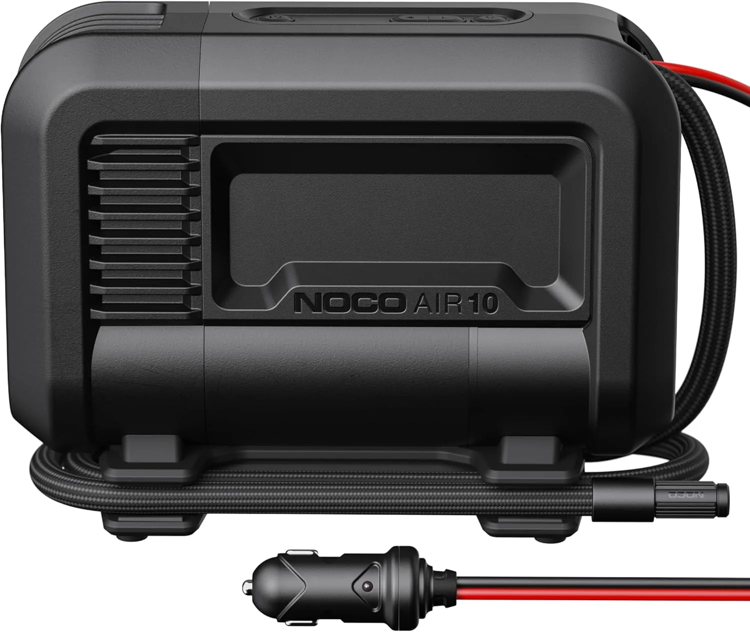 NOCO AIR10: UltraFast 10A Tire Inflator - 12V Portable Air Compressor Pump, Rated at 60 PSI, Inflates Tires from 0-40 PSI in 3.8 Minutes with a Digital Gauge, Smart Pressure, and Auto-Shutoff