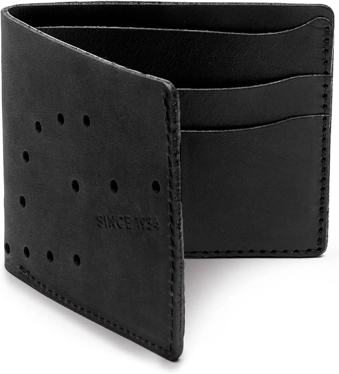 NOKONA Ballglove Leather Wallet | Made with Genuine American Baseball Glove Leather | Made in The USA and Customizable