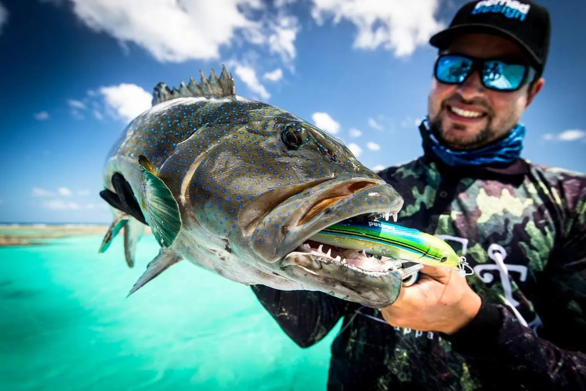 Nomad Design Riptide Sinking - Surface Stickbait, BKK Diablo 5X Singles, #2/0,#4,#9/0 Hooks