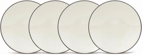 Noritake Colorwave Chocolate Mini Plates, 6-1/4-inch, Set of 4