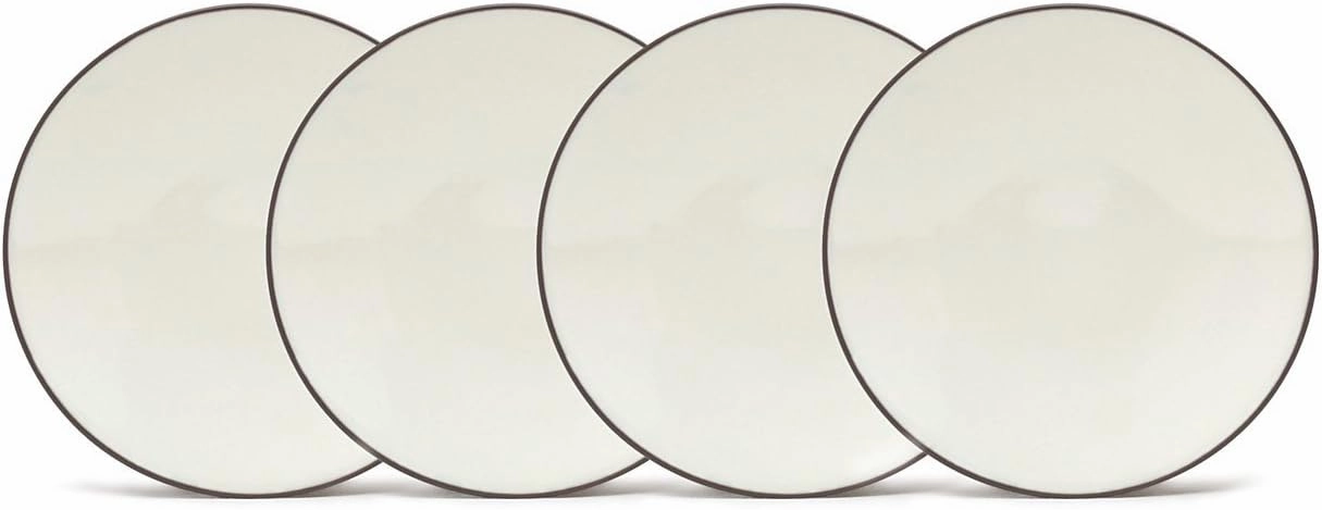 Noritake Colorwave Chocolate Mini Plates, 6-1/4-inch, Set of 4