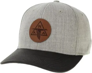 North American Aviation Engraved Letter Applique (Heather Tan/Brown) Ball Cap
