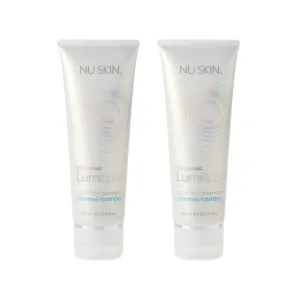 Nu Skin ageLOC LumiSpa Cleanser (Normal/Combo) 2-Pack - Precisely Formulated for LumiSpa's Proprietary Treatment Head - Enhanced with ageLOC Technology