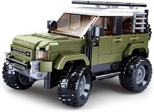 Off-Road Car Building Set for Adults, City Truck Toys, Pickup Cars Collectible Decor Model Kits, Cool Vehicle Gifts Ideas for Teens Boys Girls Age 8  (317 Pieces)