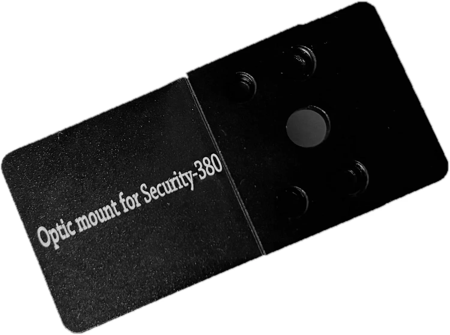 Optic Mount Plate for Ruger Security 380 Pistol-Compatible with JPoint,Shield RMSc,Vortex Defender CCW, Holosun 507K/407K/ESP CARRY, ADE RD3-018 Spike, RD3-021 Nuwa,RD3-021 PRO, RD3-030 Apollo Red Dot