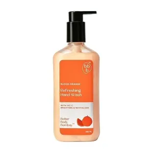 Orange Refreshing Hand Wash | Moisturizing & Gentle Cleanser for Soft Hands | Sulphate, Paraben Free & Vegan | Anti-Microbial & Germ Fighting Handwash | (300ml)