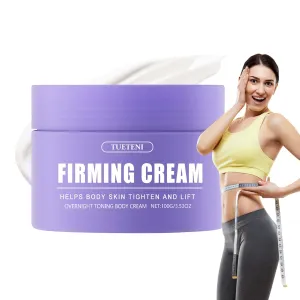 Overnight Toning Whip, Toning Whip Belly, Nighttime Solution, Tightening Gel for All Skin Types – Helps Improve Skin Elasticity & Hydration(200ml/6.8OZ) 1pc