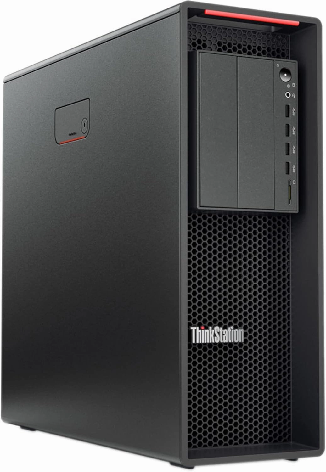 PCSP ThinkStation P520 - Windows 11 Pro Computer Tower with Intel Xeon W-2123 4-Core Processor, 2TB NVMe M.2 SSD, 32GB RAM, and Quadro M2000 Graphics Card (Renewed)