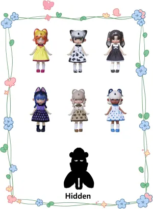 Penny's Box Natural Mystery Series Cute Doll 5 Inch Action Figure (6PC fullset)