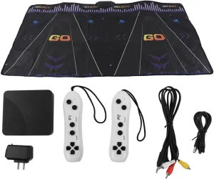 Pilipane Dance Mat, for 3 4 5 6 7 8 9 Year Old Girls Boys, HD 2 Player LED Light High Sensitivity Interactive Educational Runway Dance Pad, Built in Music, Dance Game Mat, for Kids Girls Boys