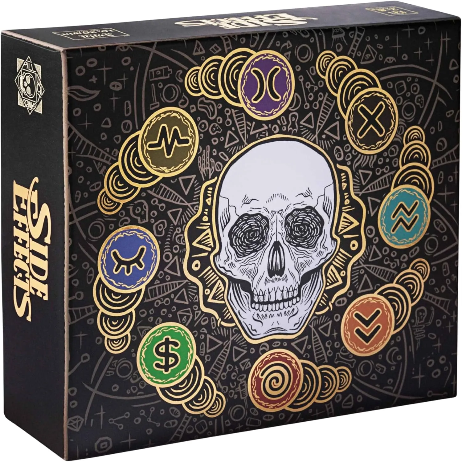Pillbox Games Side Effects: Unleash The Fun & Chaos Using Therapy & Medication in This Hit Card Game for 2 to 8 Players