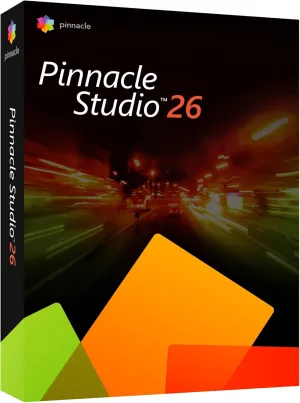 Pinnacle Studio 26 | Value-Packed Video Editing & Screen Recording Software [PC Key Card]