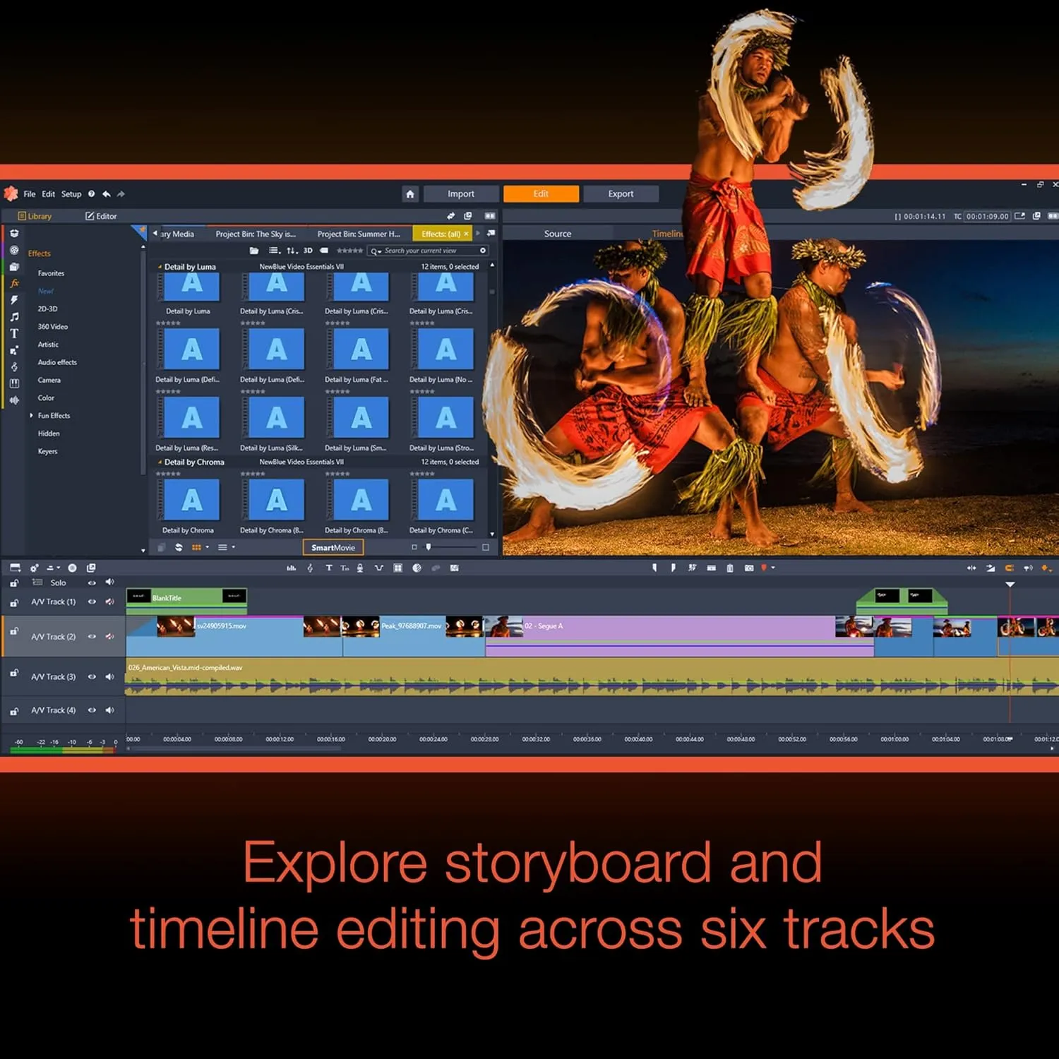 Pinnacle Studio 26 | Value-Packed Video Editing & Screen Recording Software [PC Key Card]