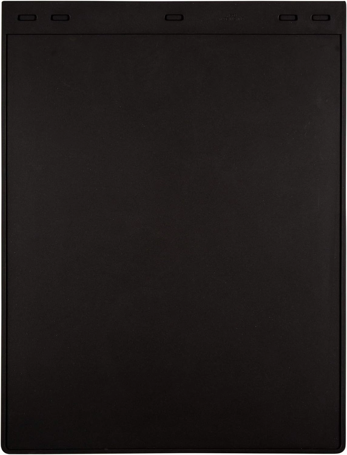 Plasticolor 000331R01 Plain Black Mud Guard - 24 inch - Set of 2