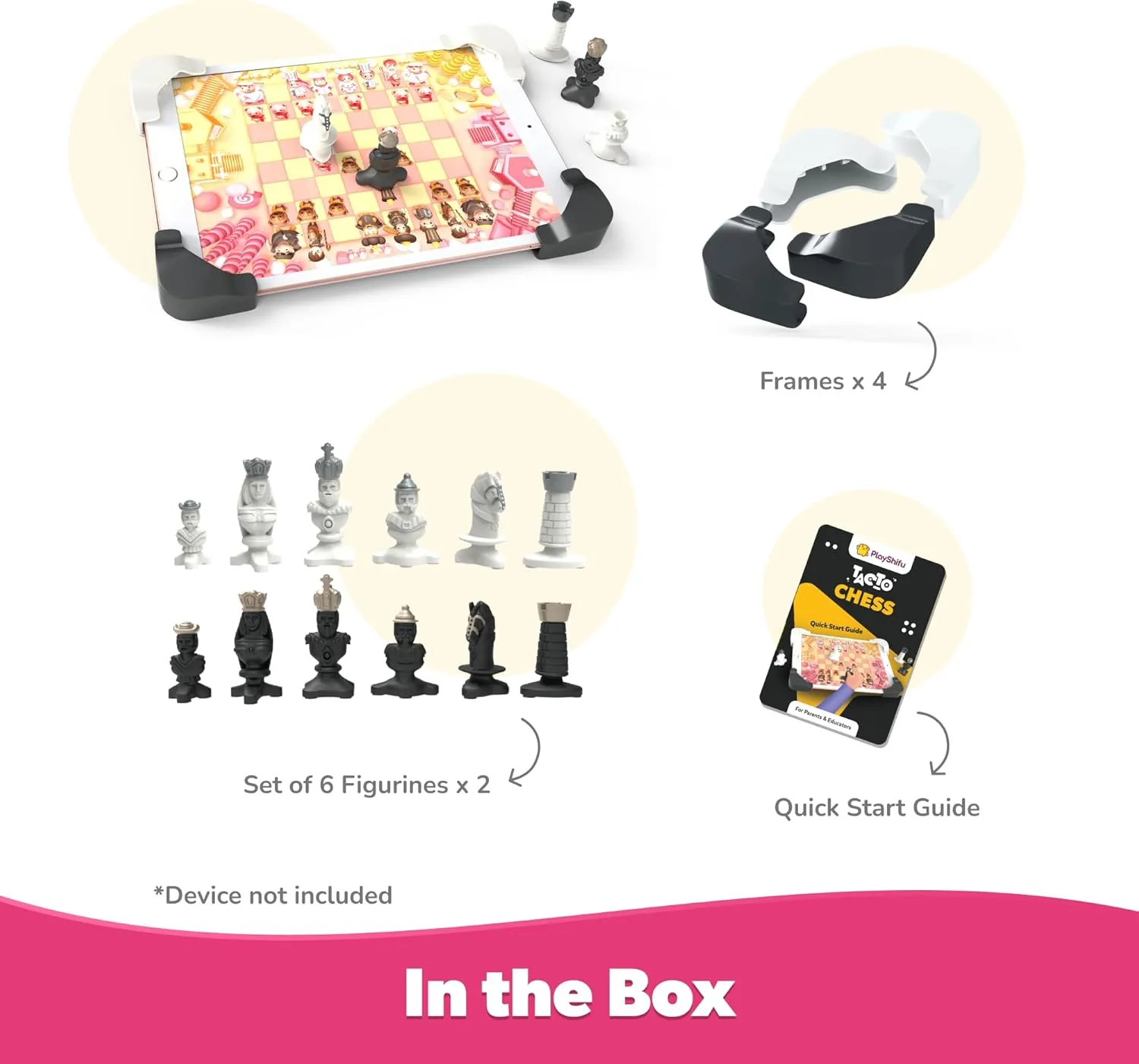 PlayShifu Tacto Chess – App-Based Interactive Chess with Real Figurines | STEM Learning & Educational Toy for Ages 6  | Story-Based Puzzles | Gift for Boys and Girls