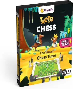 PlayShifu Tacto Chess – App-Based Interactive Chess with Real Figurines | STEM Learning & Educational Toy for Ages 6  | Story-Based Puzzles | Gift for Boys and Girls