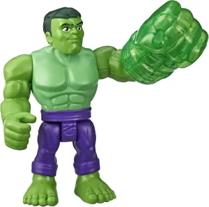 Playskool Heroes Marvel Super Hero Adventures Collectible 5" Hulk Action Figure with Gamma Fist Accessory, Toys for Kids Ages 3 & Up