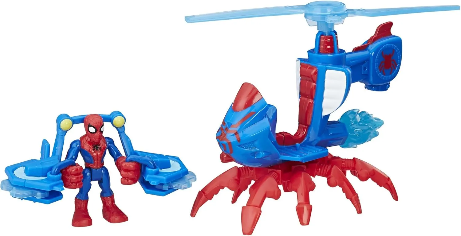 Playskool Heroes Marvel Super Hero Adventures Spider-Man Jet-Copter