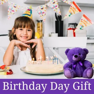 Plush Toys Wanderland Purple Majesty Colorama Plus 9 inch Bear Plush Stuffed Animal Soft Teddy Bear Toy for Kids Toddlers Gift Cuddly Plushie Collectible Birthday Present Comfort Toy