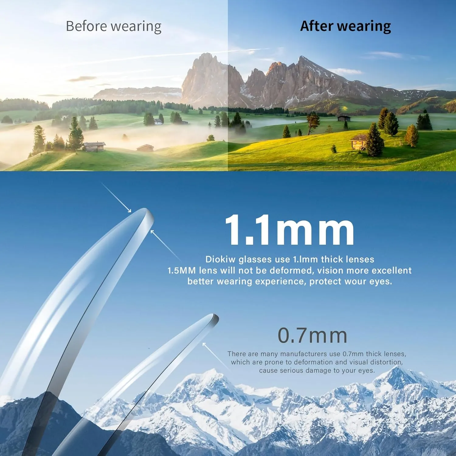 Polarized Sunglasses for Men Classic Lightweight Driving Fishing Golf Sun Glasses UV Protection Goggles