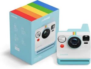 Polaroid Now 3rd Generation I-Type Instant Film Camera - Artic Blue - Camera Only No Film (9157)