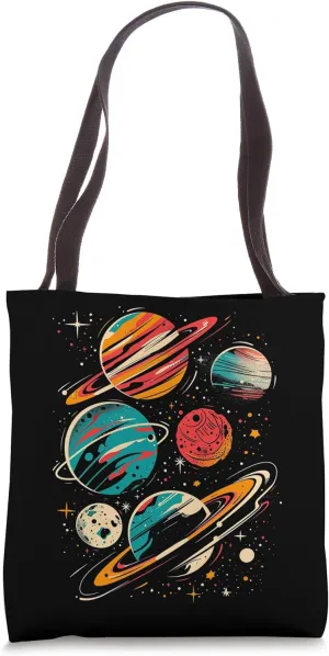 Pop Astronomical Objects Tote Bag