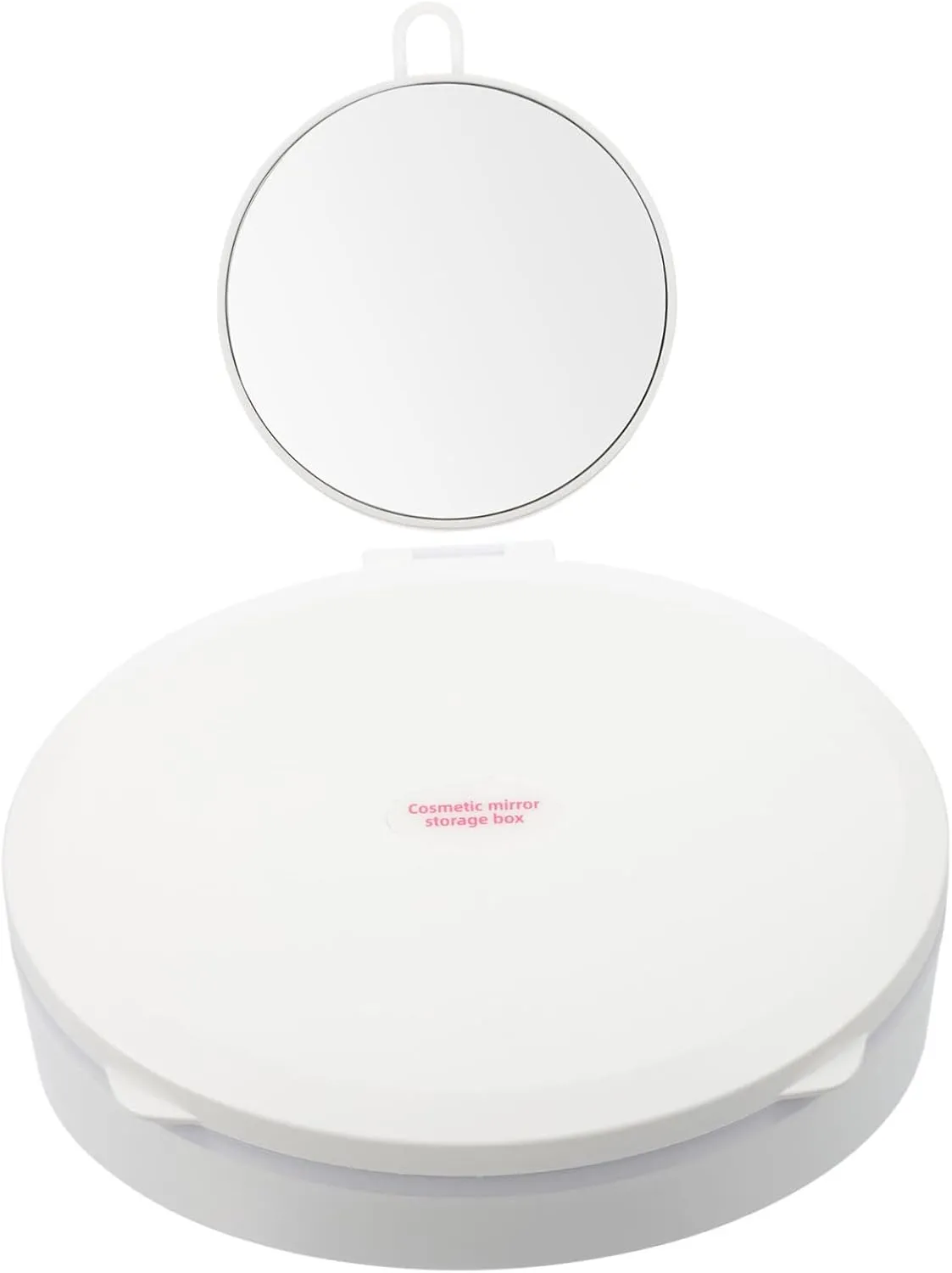Portable Led Makeup Mirror with Cosmetics Storage Box for Smart Sensor Light for Travel and Desktop Use