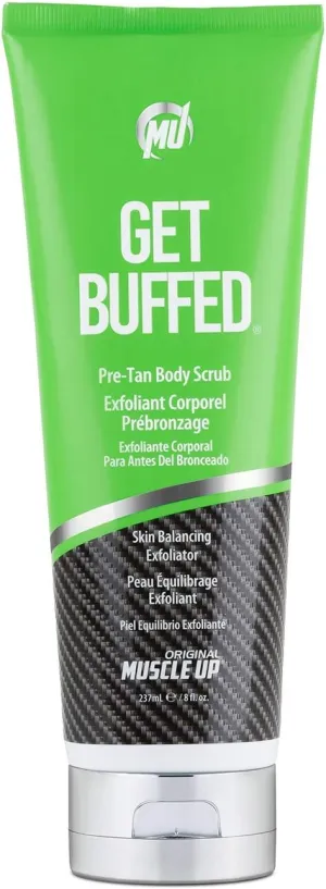 Pro Tan, Get Buffed, Pre-Tan Body Scrub, Skin Balancing Exfoliator, Balance Skin pH, 8 oz.