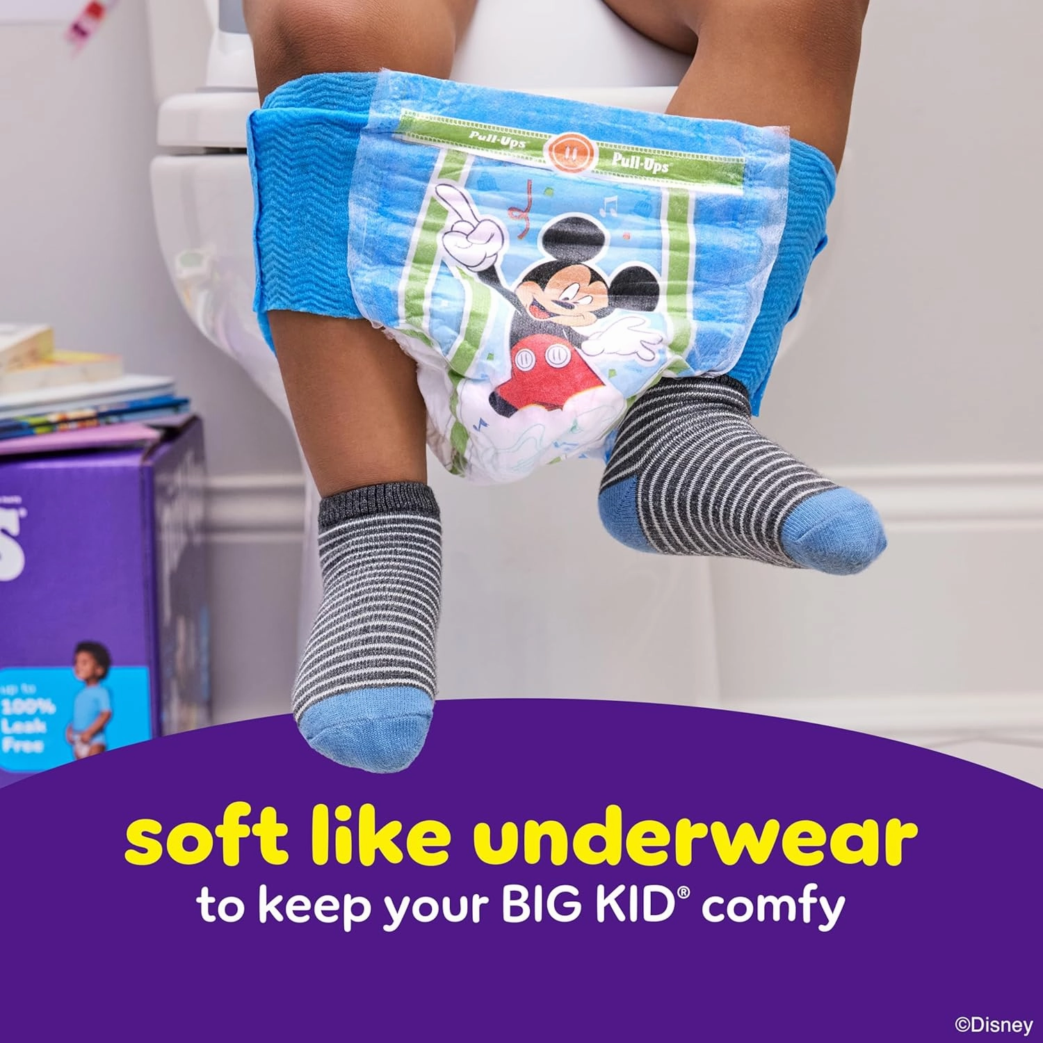 Pull-Ups Boys' Potty Training Pants, Size 3T-4T Training Underwear (32-40 lbs), 66 Count