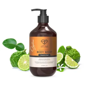 Pumice Body Wash Alcohol Free, Scented, Infused with Natural Extract | Exfoliating Fine Milled Pumice Body Wash 16.9 Fl Oz (Bergamot)