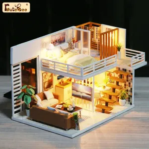 "Simple and Elegant" Miniature Dollhouse Kit