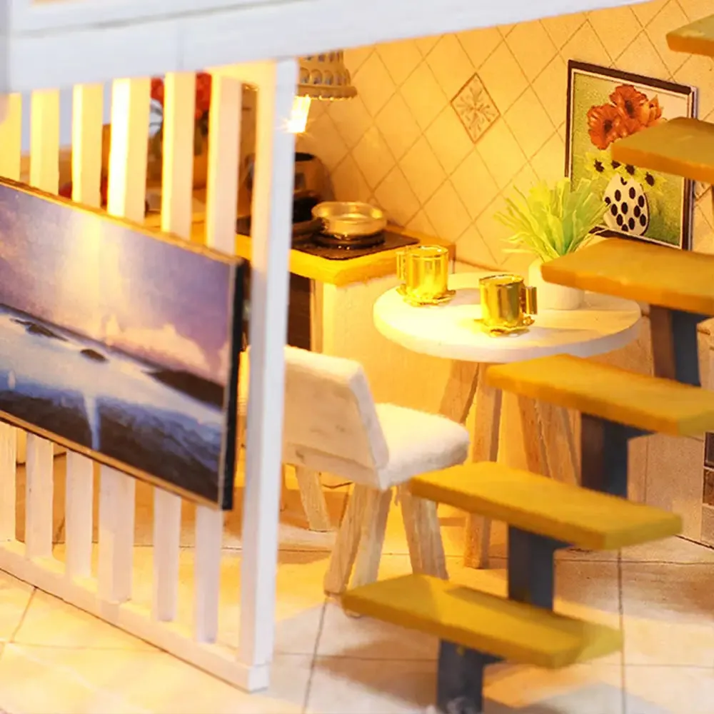 "Simple and Elegant" Miniature Dollhouse Kit