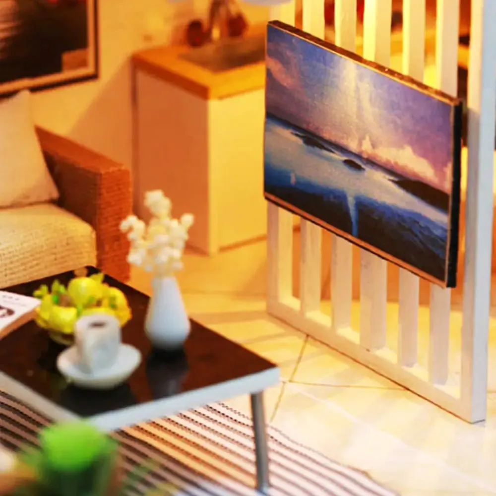 "Simple and Elegant" Miniature Dollhouse Kit