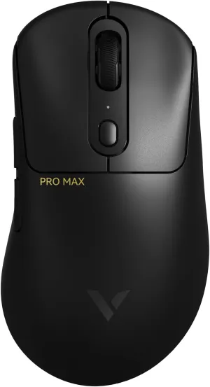 Rapoo VT3PRO MAX Wireless Gaming Mouse, 59g Superlight, 8KHz Polling, PAW 3950 Ultimate Optical Sensor, 30K Independent X/Y DPI, 1 8 Programmable Buttons, 200H Battery Life, Classic Shape, PC, Black