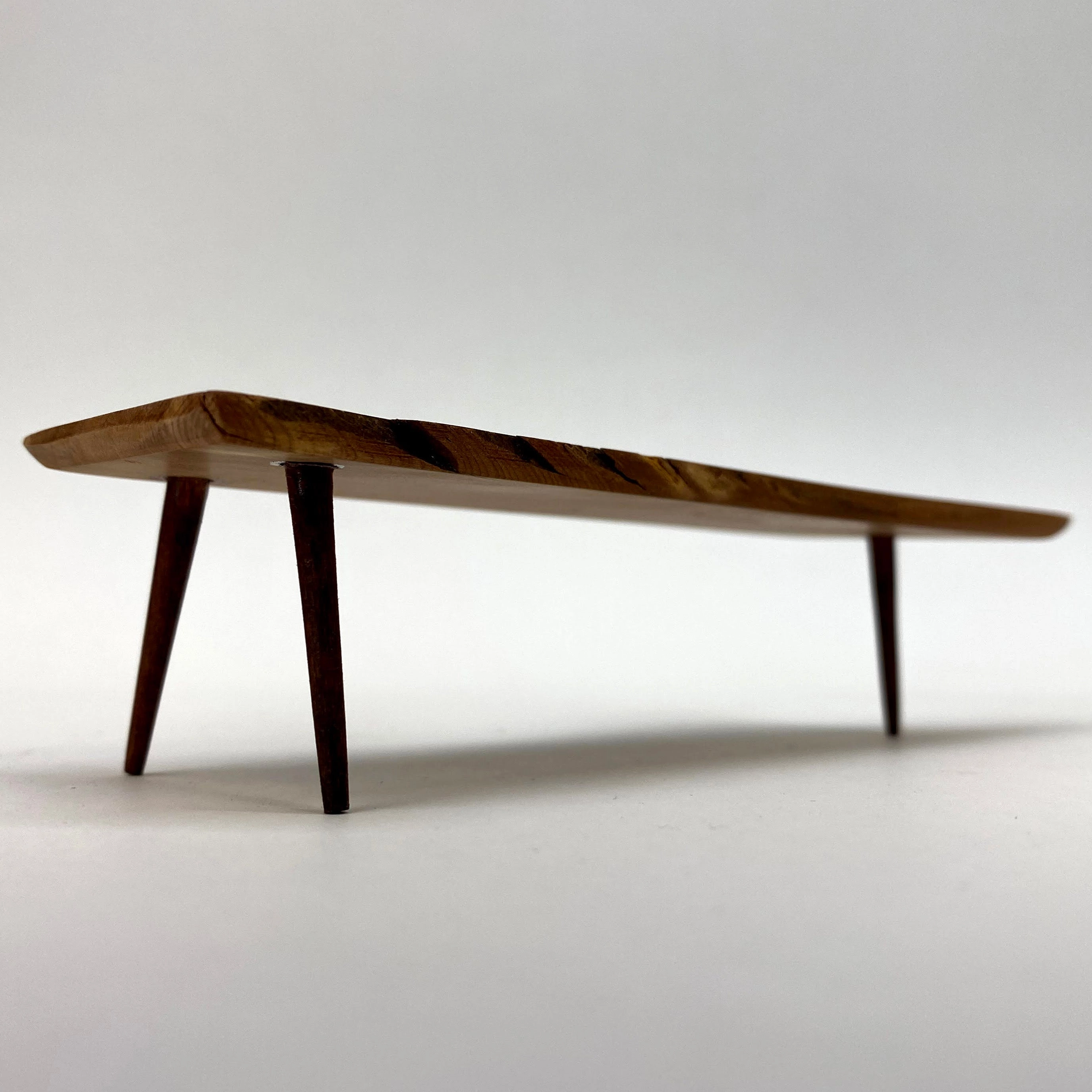 Raw Edge Table in Ancient Cedar