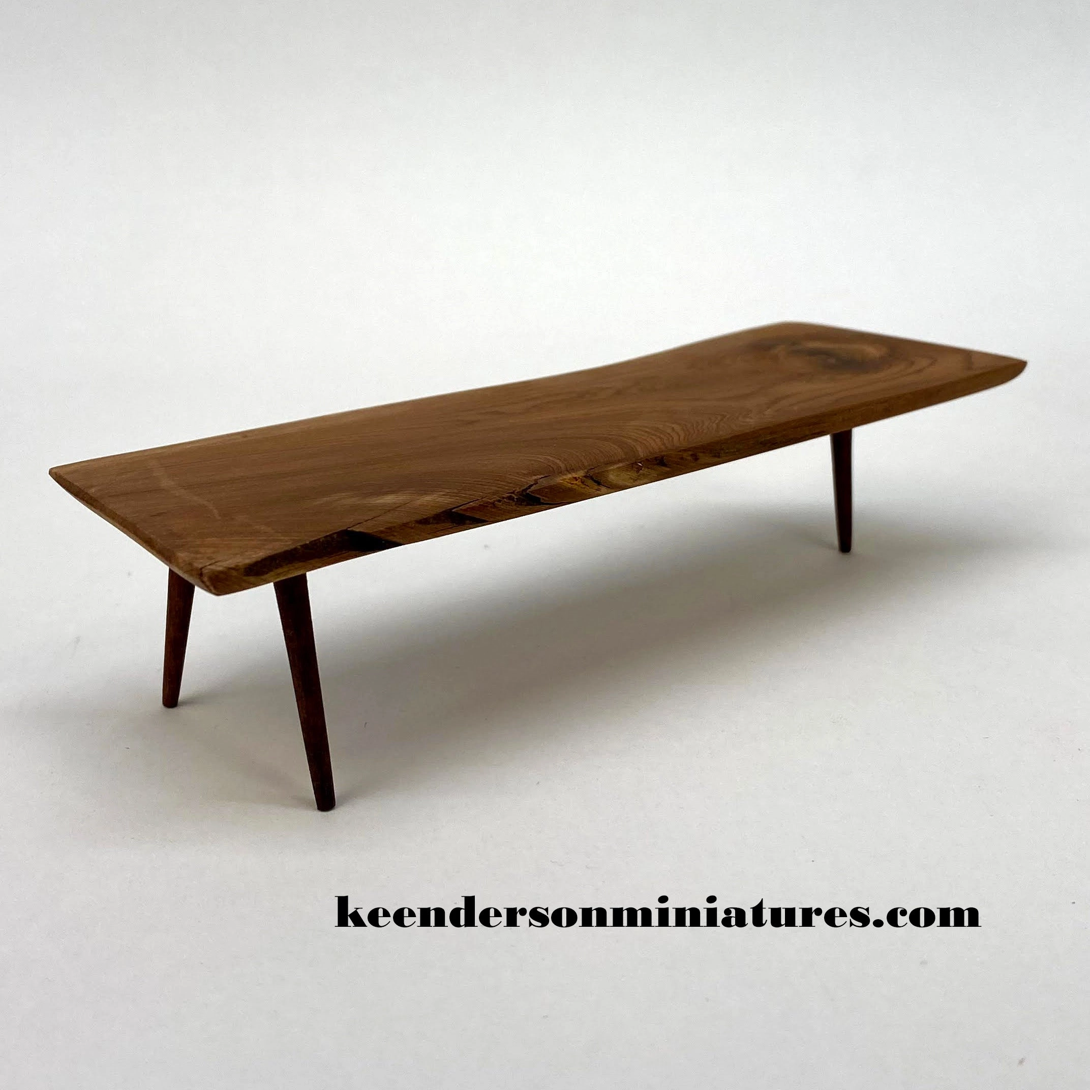 Raw Edge Table in Ancient Cedar