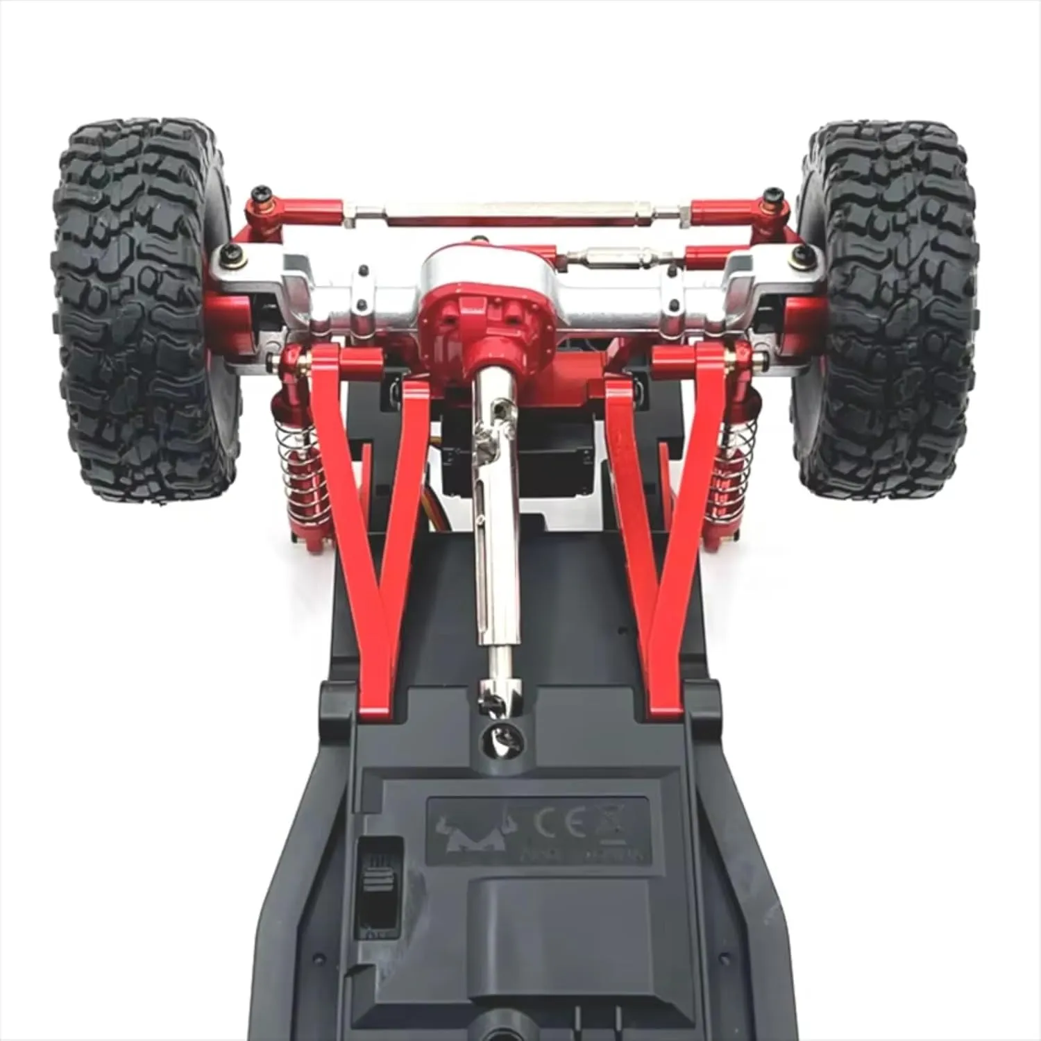 Rc Shock Absorber For MN For MN168 For MN82 LC79 For MN78 1/12 Metal Shock Absorber Front And Rear Assemblies Set For Fit Remote Control Car Parts Replacement(Red)