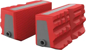 Real Avid Smart-Jaws Multi-Fit Sleeves | Upgraded Vise Jaws | Non-Marring, Heat Resistant Bench Vise Jaws | 9 Different Grooves for Optimal Secure Fit on Variety of Shapes and Sizes