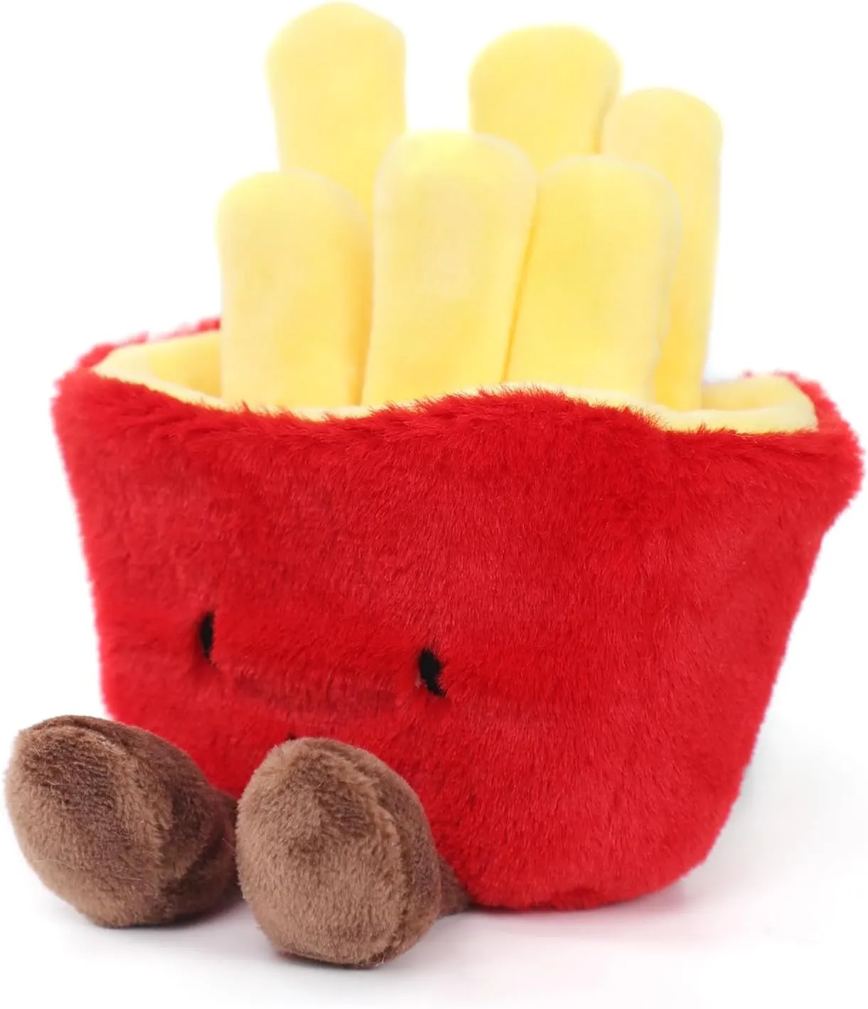 RECUR French Fries Stuffed Animals,Soft Food Plush Toy,Cute Plushie 6 Inches,Adorable Gift for All Ages
