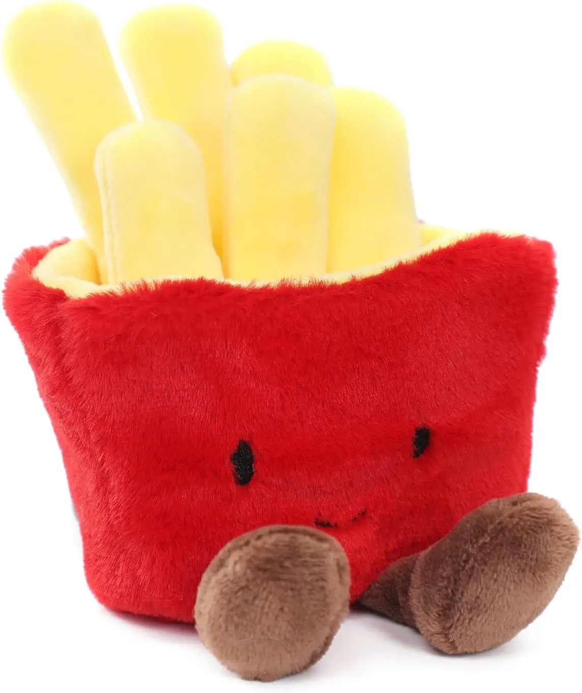 RECUR French Fries Stuffed Animals,Soft Food Plush Toy,Cute Plushie 6 Inches,Adorable Gift for All Ages