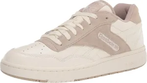 Reebok unisex-adult BB 4000 Sneaker ,Classic White/modern Beige/Classic White, 9 M US