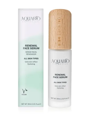 Renewal Brightening Serum – AHA & PHA Face Serum with Antioxidants, Organic Natural Formula for Whitening, Even Skin Tone & Radiance – Day & Night Skincare, 1.01 oz