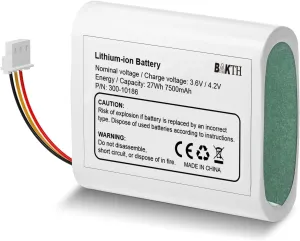Replacement Battery 300-10186 for ADT Command Panel: 7500mAh 3.6V/3.7V/4.2V Lithium-ion Battery for Home Security Panel ADT5AIO-1 ADT5AIO-2 ADT5AIO-3 - Compatible with ADT Command Smart Security Panel