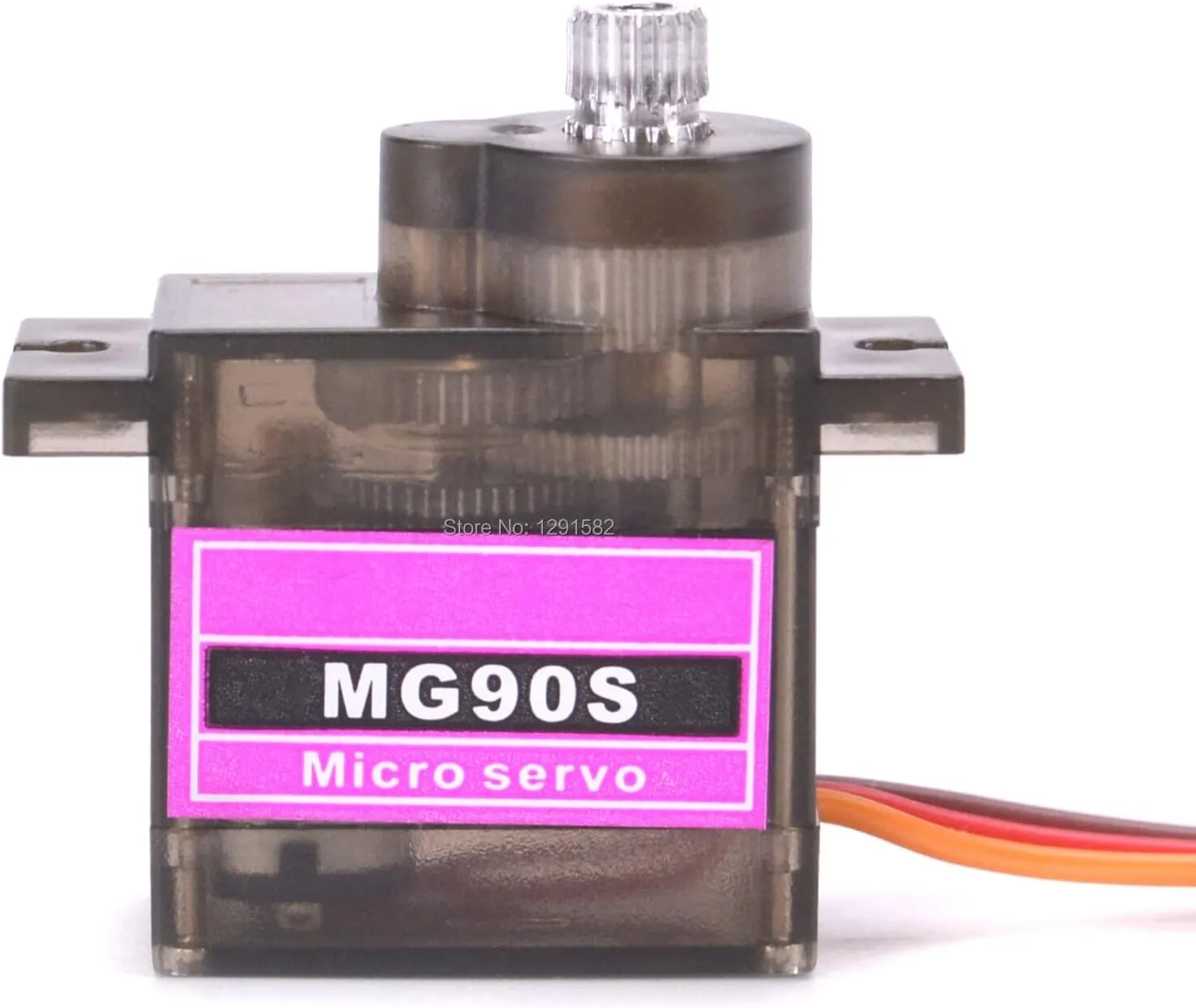 Replacement Part For MG90S 9g Metal Gear Mini Rc Servo Upgraded SG90 Micro Servos For Smart Vehicle Helicopter Boat Car - (Color: 1PCS)