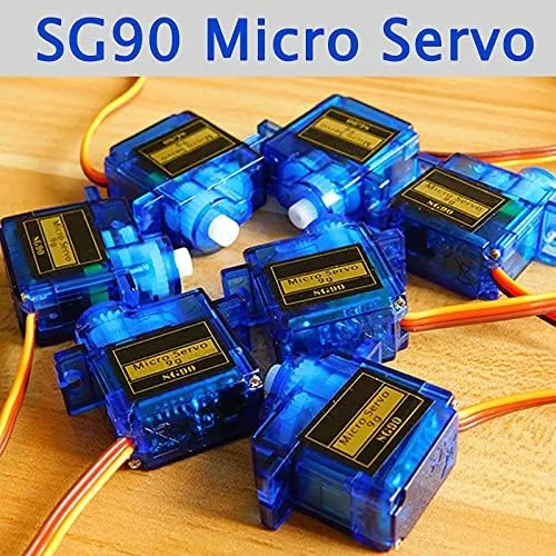 Replacement Part For TCP 4X Smart Electronics Rc Mini Micro 9g 1.6KG Servo SG90 For Airplane Aeroplane 6CH Rc Helcopter Kds Esky Align Helicopter - (Color: 4PCS MG90 360degree)